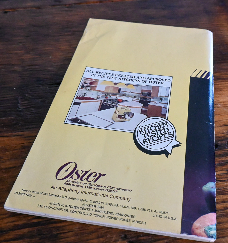 oster kitchen center manual
