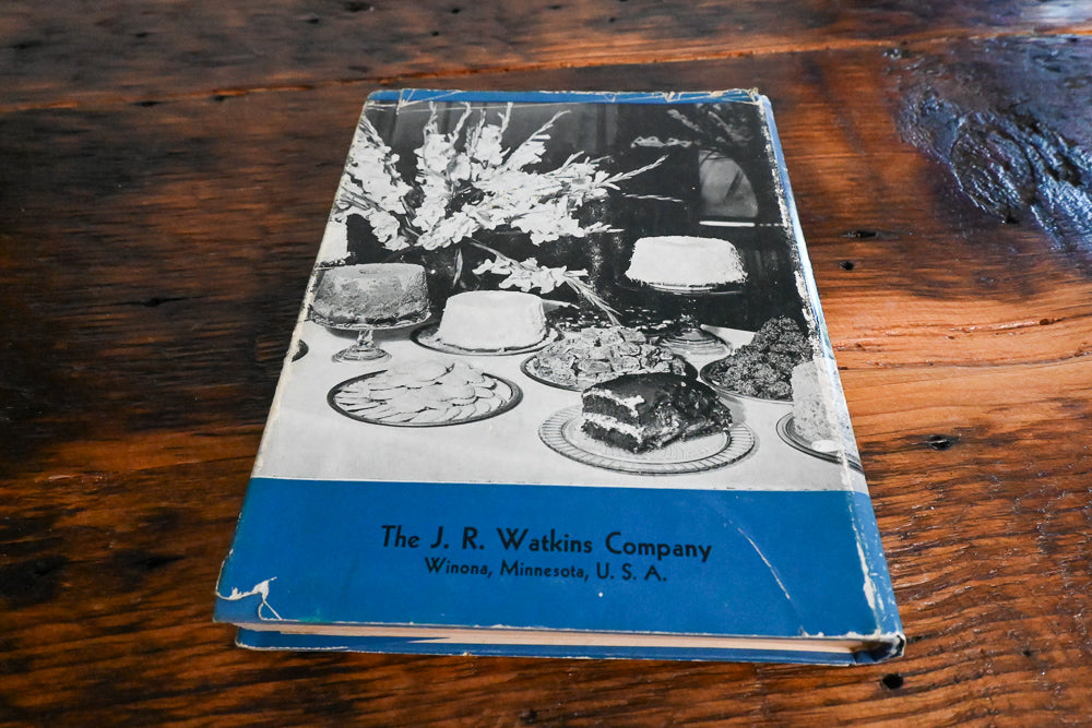 back cover of Watkins cookbook