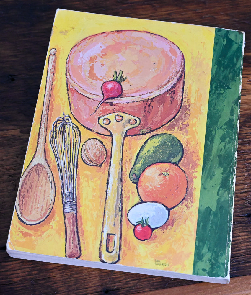 back cover of Sunset cookbook