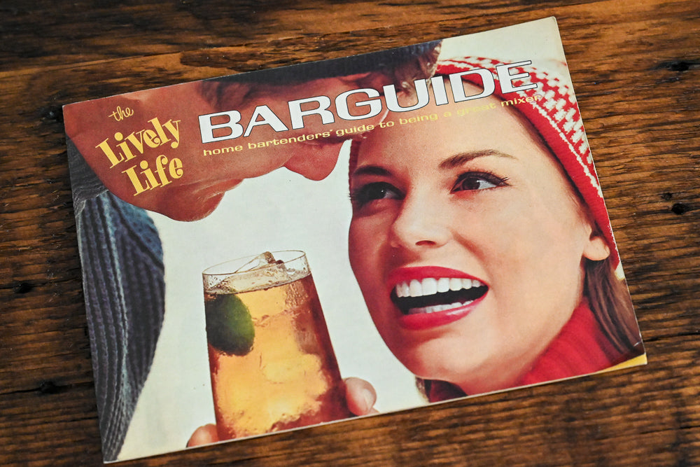 southern comfort the Lively Life Barguide cover with women smiling at man with a cocktail
